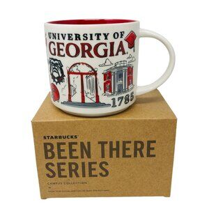 Starbucks Coffee Mug Been There University of Georgia 14 oz Campus Collection